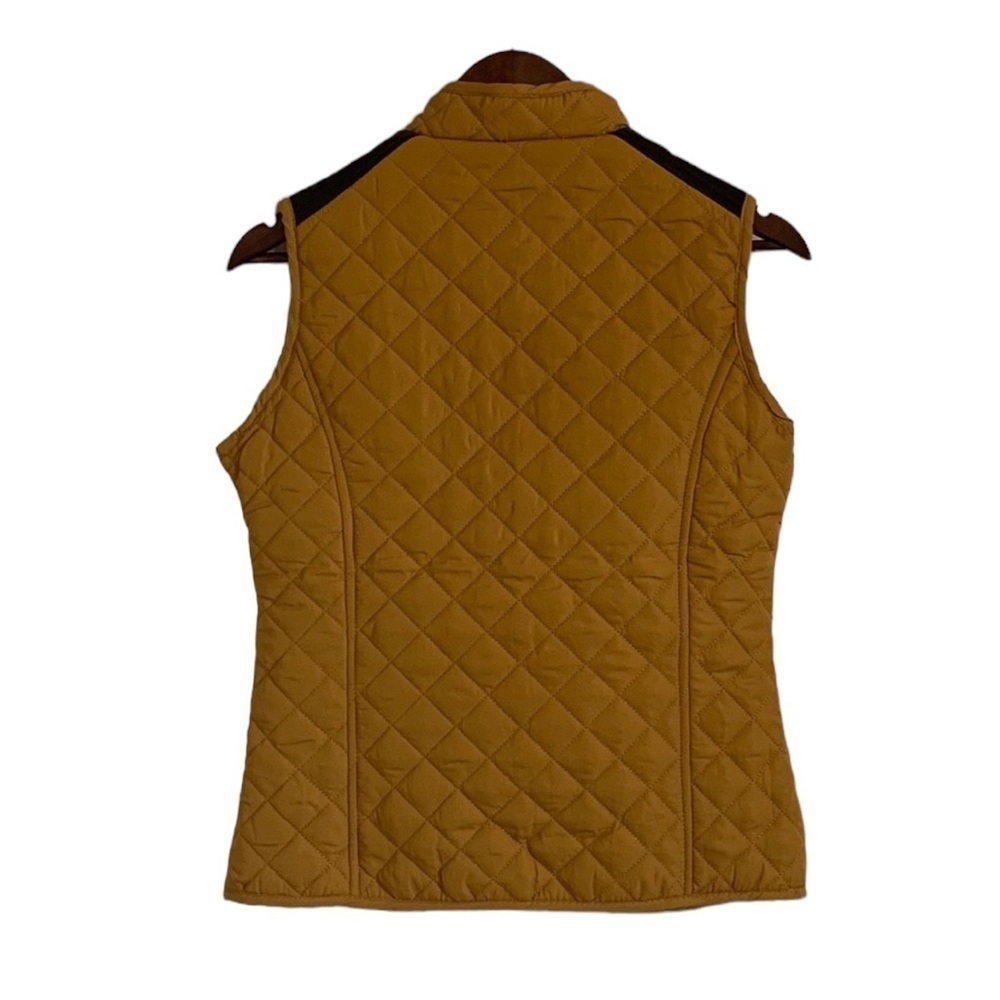 Hollyland Mustard Volored Puffer Vest - Picture 2 of 9